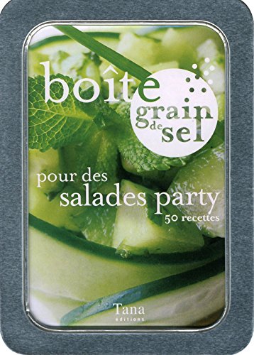 Boîte grain de sel pour des salades party