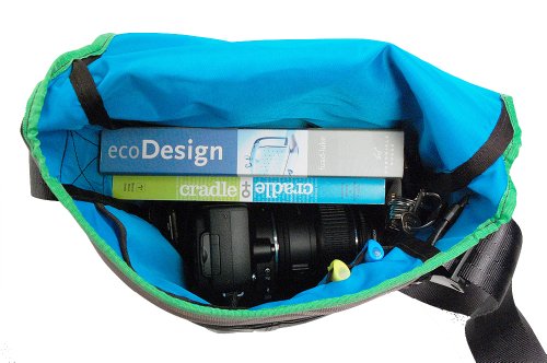 Alchemy Goods Haversack Messenger Bag, Made from Recycled Bike Tubes