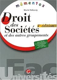 Droit des sociétés et des autres groupements