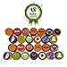 Halloween Stamps – Full 26 Piece Variety Pack With 13 Unique Stamp Designs – Ideal for Holiday Craft Stampers - Creative Kit for Science Fair Fun