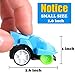 Sizonjoy 12 PCS Easter Eggs with Mini Pull Back Racing Cars Inside -2.36