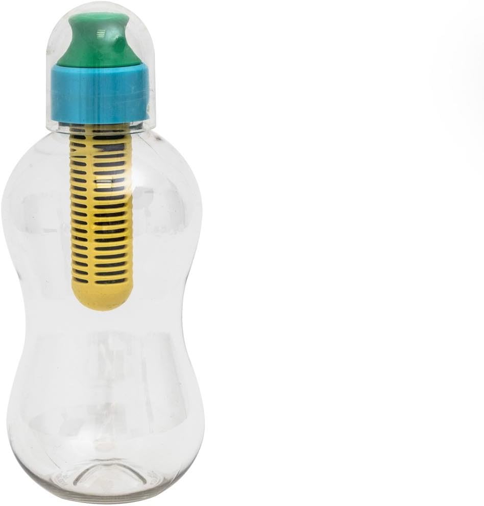 Bobble Water Bottle 385ml Blue Activated Carbon Filter Water Clean