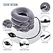 Ohuhu Neck Cervical Traction Collar Device for Neck and Back Grey (Grey)