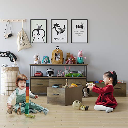 HOMECHO Toys Storage Organizer, Toddler's Room Chest Kids