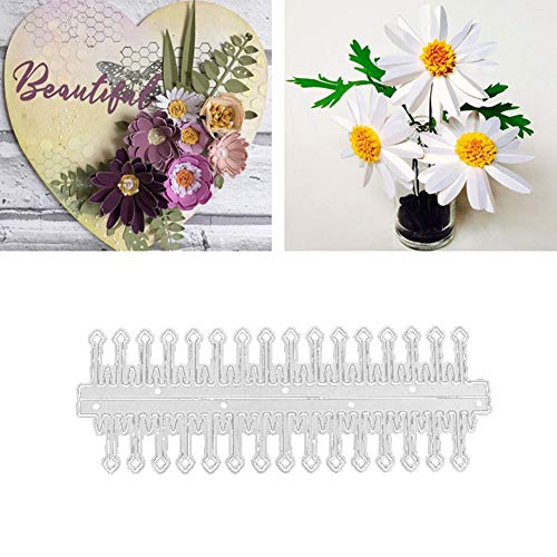 AkoMatial Cutting Dies,Stamen Style Embossing Cutting Dies Tool Stencil Template Mold Card Making Scrapbook Album Paper Card Craft,Metal
