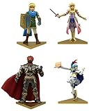The Legend of Zelda Hyrule Warriors Stand Mini Figure Set of 4