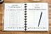 BetterNote Meal Plan Refill Pages for Discbound Planners, Fits Levenger Circa, TUL, Happy Planner, Staples ARC, Menu, Grocery List (6 months, 9-Disc, 7