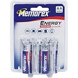 Memorex High Performance AA Alkaline Batteries, 12 Pack