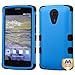 MYBAT ZTEN817HPCTUFFSO255NP Cell Phone Case for ZTE N817 - Retail Packaging - Black/Blue