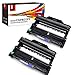 JetSir Compatible Drum Unit Replacement for Brother DR630 DR-630 2pk,Use for Brother TN660 Toner for HL-L2300D HL-L2340DW HL-L2380DW HL L2360DW L2320DDCP L2540DW L2520DW MFC L2700DW L2720DW Printer primary