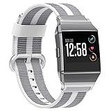 For Fitbit Ionic Bands, SnowCinda Release Sports Woven Nylon Bracelet Strap Band for Fitbit Ionic Women Men
