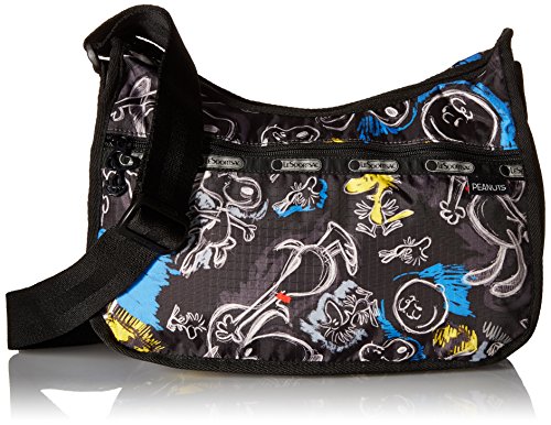 LeSportsac X Peanuts Classic Hobo Handbag, Chalkboard Snoopy