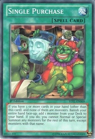 Yu-Gi-Oh! - Single Purchase (JOTL-EN069) - Judgment of the Light - 1st Edition - Common