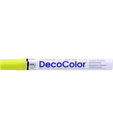 Uchida Marvy Deco Color Fine Point Glitter Marker - Green Alcohol-Based Craft Pen