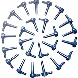 Maple Sap Tap Spile Blue, 5/16" Ecolo Spouts, Maple Syrup Taps (25 Pack)