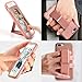 iPhone 7 Plus Case, iPhone 8 Plus Case, ZVE Kickstand Foldable Stand Protective Dual Layer High Impact Defender Case Anti Scratch Drop Durable Slim Cover for iPhone 7 Plus / 8 Plus 5.5 Inch Rose Gold