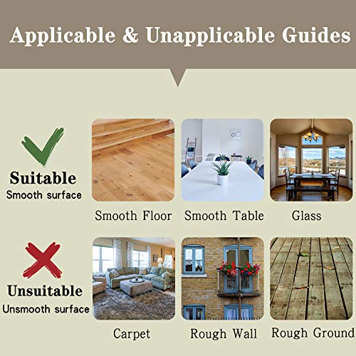 ALLADINBOX Peppermint Floor Window Wall Decals Stickers for Thanksgiving Christmas Valentine's Day Candy Party Decoration 10 Pcs