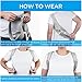 TURATA Posture Corrector for Men and Women Adjustable Upper Back Brace for Pain Relief, Clavicle Support, Thoracic Kyphosis from Neck, Back and Shoulder - FDA Approved
