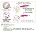 Edison Mama Special Design Spoon for Baby’s Small Mouth and Noodle Falling Prevention Fork for Baby with Easy Clean Case (9 Month) (Multi)
