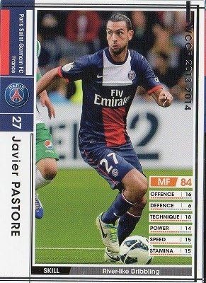 Amazon Wccf 13 14 058 パリ サンジェルマン ハビエル パストーレ トレカ 通販