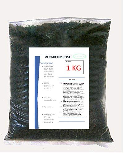 advancedestore Vermicompost for Plants 1 Kg - Organic Fertilizer & Manure