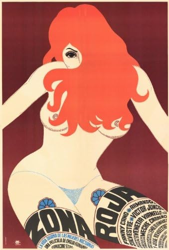 Zona Roja Poster Movie Foreign 11 x 17 In - 28cm x 44cm Fanny Cano Armando Silvestre Víctor Junco Venetia Vianello Mercedes Carreño Lina Michel
