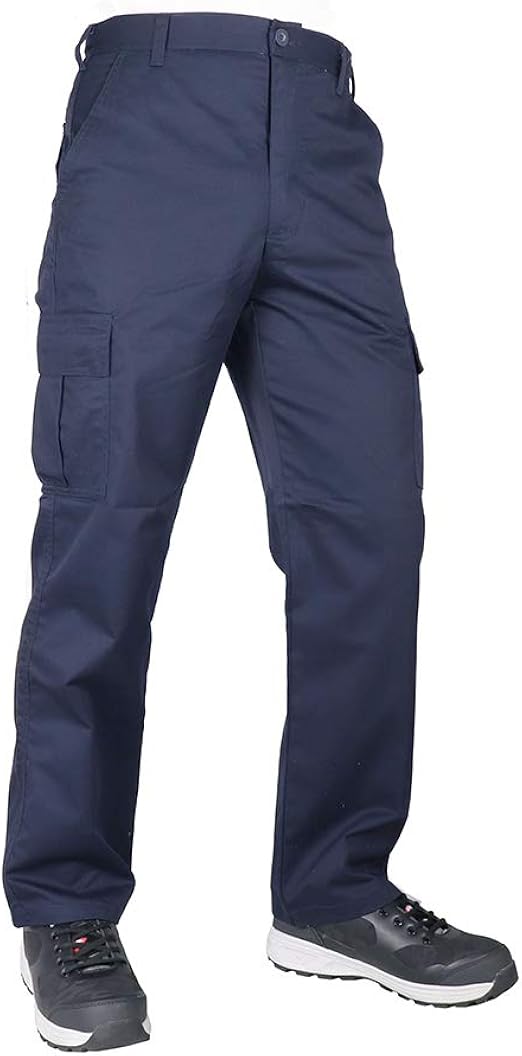 Lee Cooper werkkleding LCSHO806 Mens Multi Pocket werk veiligheid broek Cargo Shorts Korte broek, 32W