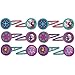 Frozen Hair Clips / Barrettes (12ct)