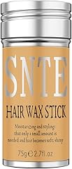 Samnyte Hair Wax Stick, Wax Stick for Hair Slick Stick, Hair Wax Stick for Flyaways Hair Gel Stick Non-greasy Styling Cream f