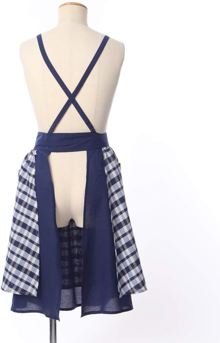 Afternoon Tea LIVINGアフタヌーンティーリビング重ねチェック柄エプロン