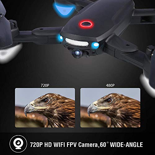 Drone with Camera 720P for Adults, R10 Foldable WiFi FPV RC Quadcopter Altitude Hold, Gesture Photography, APP Control… - Image 2