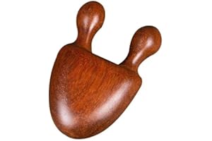 Gopkuniw Wood Facial Massager - Wooden Body Acupoint Massager - Nose Eye Neck Wood Scraper - Smooth Surface Without BurrsFace Skin Care Tools GuaSha Wood Stick