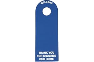 CALENDARS AND MORE, INC. Lock Box Door Guard (Blue - 2 Pack)