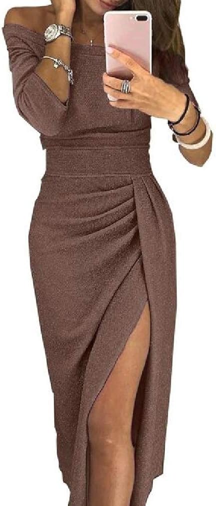 long sleeve formal bodycon dress