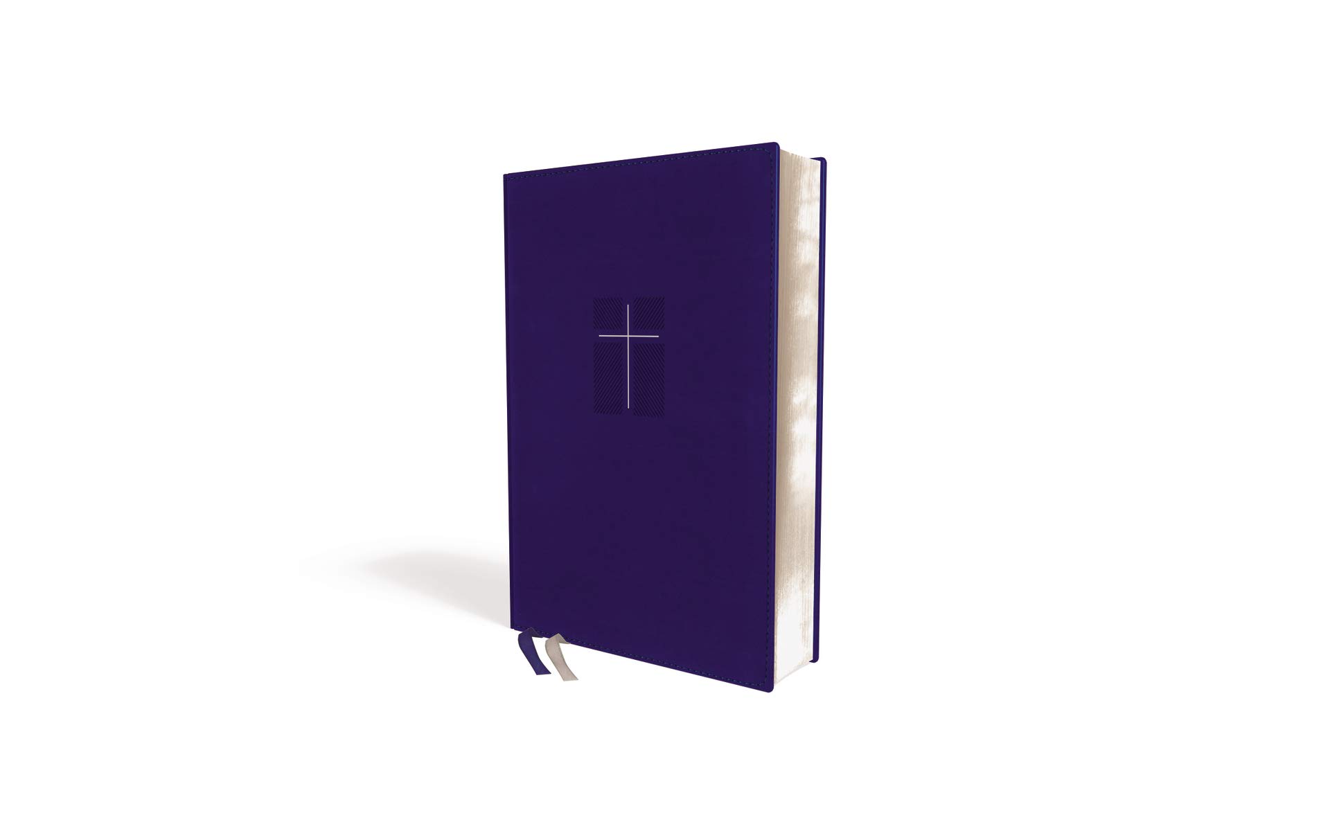 NIV, Quest Study Bible, Personal Size, Leathersoft, Blue, Comfort Print: The Only Q and A Study Bible
