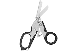 FRMINGZHAO Emergency Shears with Strap Cutter and Glass Breaker Stainless Steel Foldable Scissors Pliers, Outdoor Camping Rescue Scissors Tools …