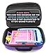Casematix KidCase xL Toy Case Compatible with Fingerlings Baby Monkey Collector Toys , the Fun Way to Store Your Children's Play Set Collection