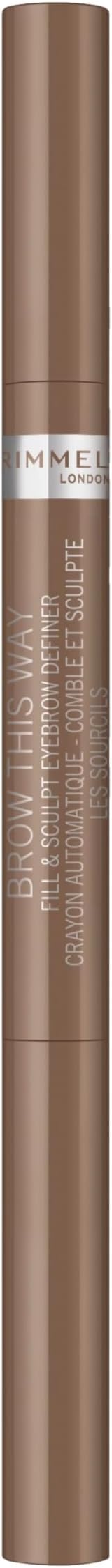 Rimmel Brow This Way Fill & Sculpt Eyebrow Definer 01 Blonde