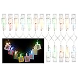 Katia 2 Meter LED String Lights with 20 Photo Clips