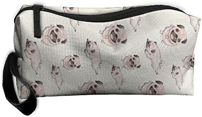 Cosmetic Bags Brush Pouch Dog Portable Makeup Bag Zipper Wallet Hangbag
