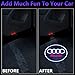 2 Pcs Car Door Projector LED Logo Lights, Audi Puddle Entry Ghost Shadow Welcome Lighting for Audi A1 A3 A4 A5 A6 A7 A8 Q3 Q5 Q7 R8 TT Accessories & Parts Emblem Reflector Lamp