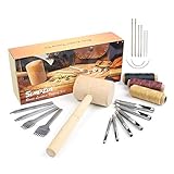 Leather Kit 22 PCS SIMPZIA Leather Hand Stitching