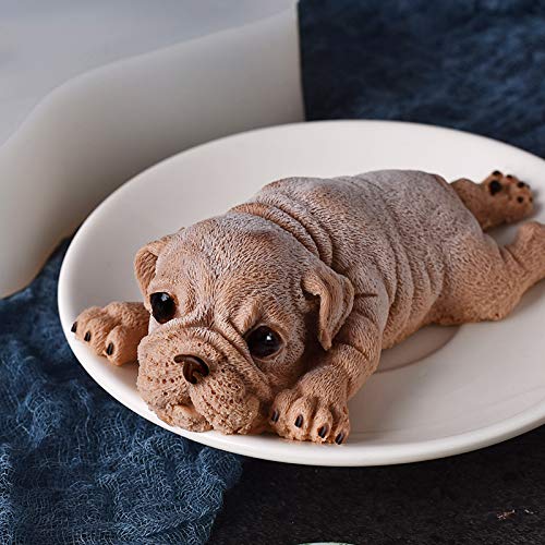 3D Shar Pei Silicone Cake Mold, SIKSIN Fondant Mousse Cake Decoration Mold, Dog Chocolate Mould, Candy, Soap, Ice Making, Candle Mold - 4Inch 2nd Generation