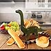Homics Dinosaur Taco Holder, Jurassic Ultimate Prehistoric Taco Stand Holder Taco Truck Holder for Tacos Tuesday, Perfect Funny Gift for Kids and Taco Lovers