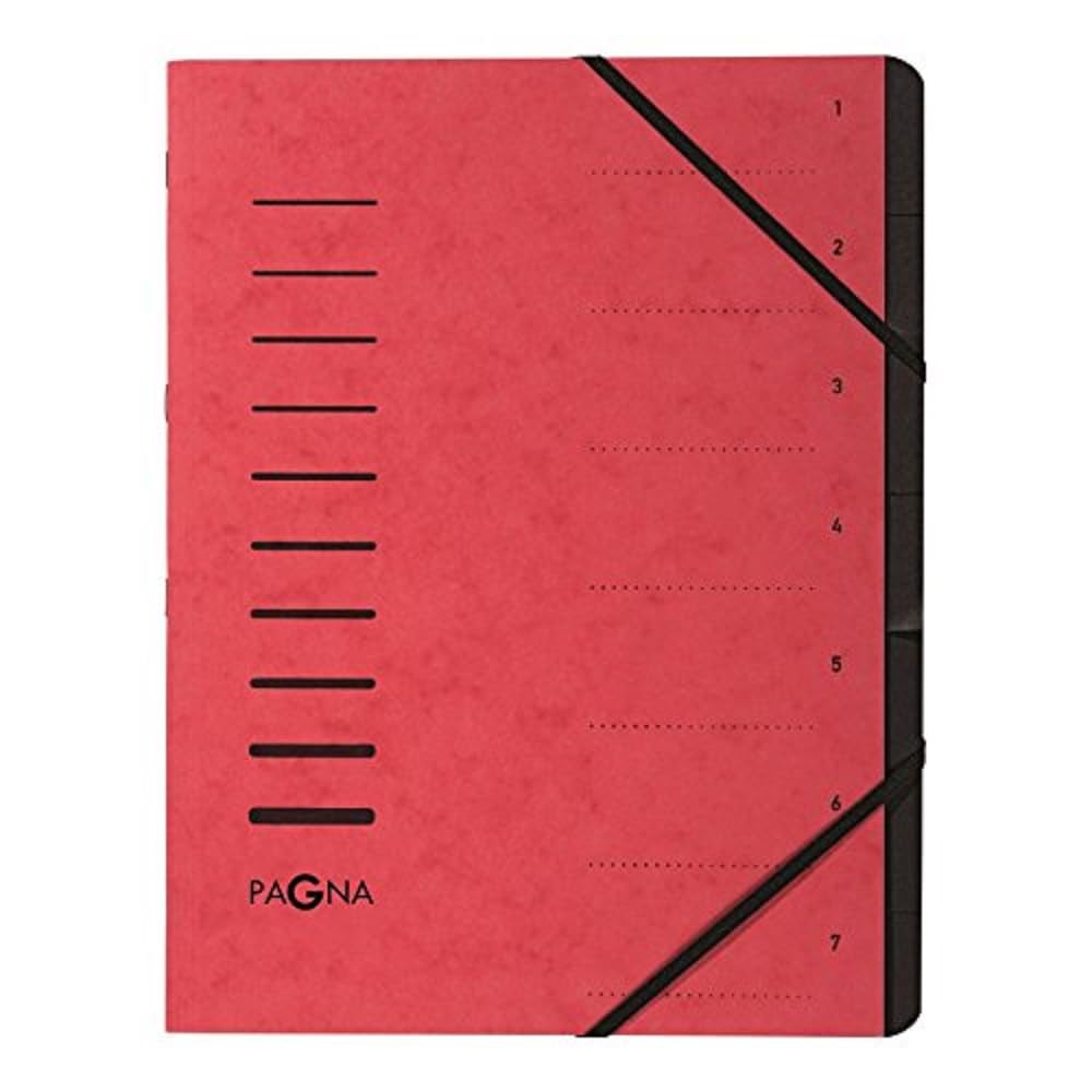 Pagna Document Wallet 7 Teilig of Agglomerated Pan
