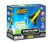 Stomp Rocket Stunt Planes Refill Pack, 1 Looper Plane, for Boys and Girls - Outdoor Rocket Gift for Ages 5 (6, 7, 8) and up