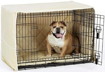 Pet Dreams Side Door Crate Pad Crate Cover And Bumper Set Khaki