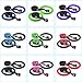 Garage Fit Gymnastic Rings - Premium Heavy Duty Gym Rings with Buckles and Straps for Cross Training, Gymnastics, Fitness, Exercise Rings (Black)