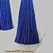 Mina Gold Long Tassel Draping Extra Long Shoulder Duster Earring