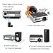 Mini Projector WiFi Bluetooth HDMI Portable Video Projector 2800 Lux Wireless Home Theater Outdoor HD Movie Projector with Built-in Speaker Support 1080P for Smartphone Gaming TV Box PS4 PCthumb 3